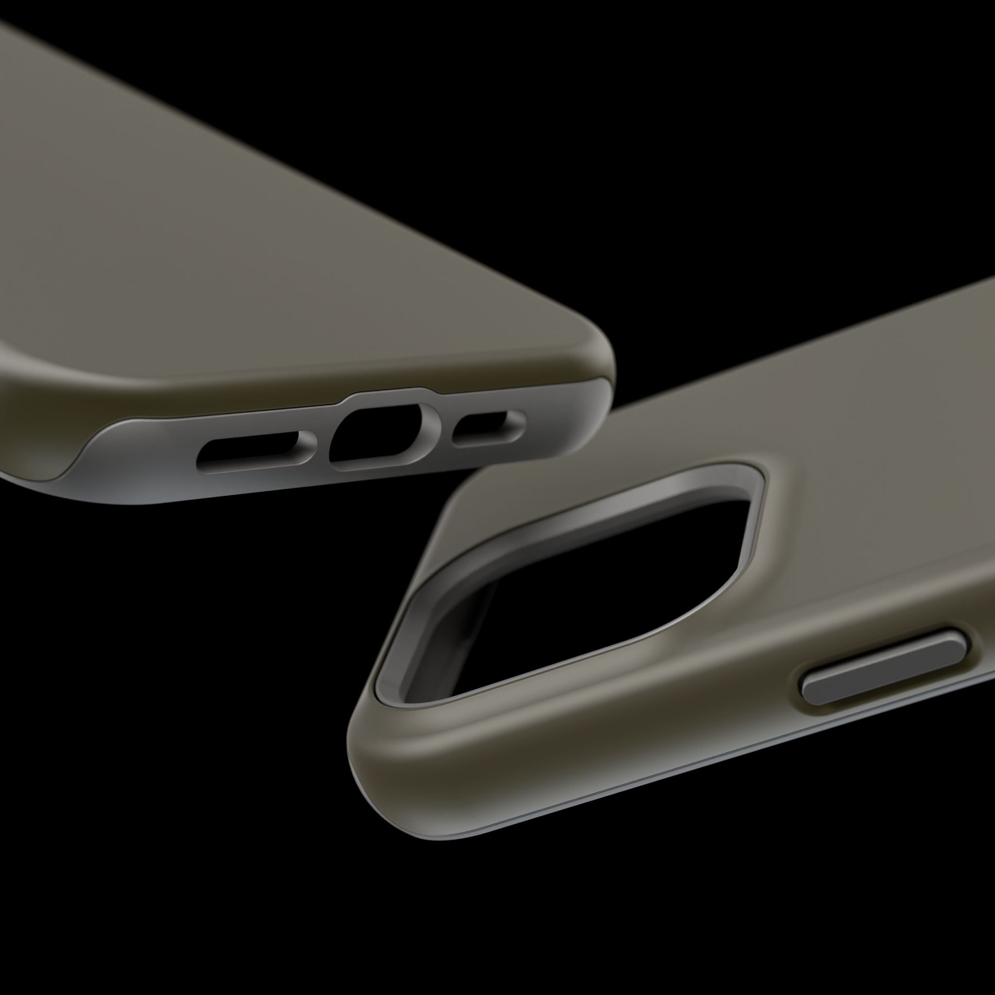 Dark Hennessey Brown Magnetic Impact-Resistant Phone Case
