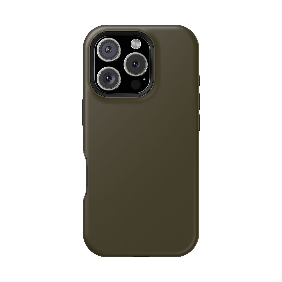 Dark Hennessey Brown Magnetic Impact-Resistant Phone Case