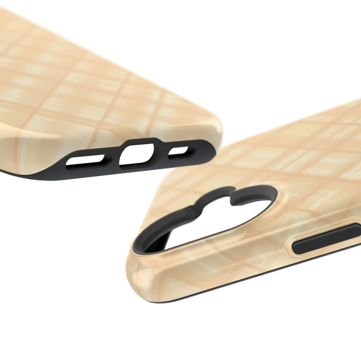 Checkered Butter Magnetic Impact-Resistant Case