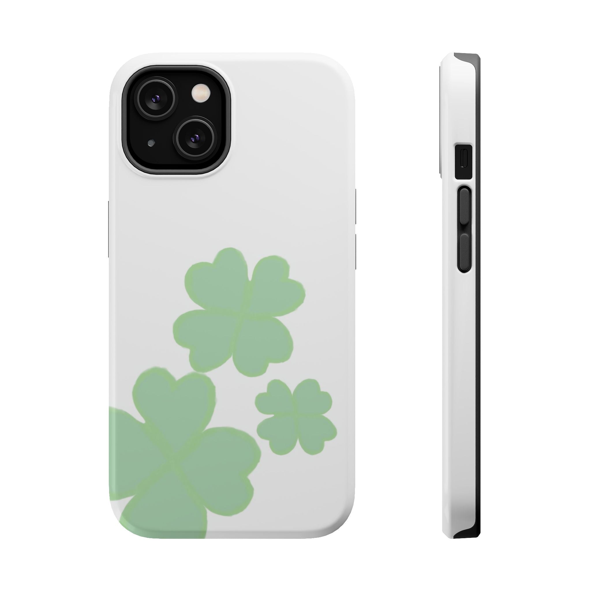 Green Clover Magnetic Impact-Resistant Case