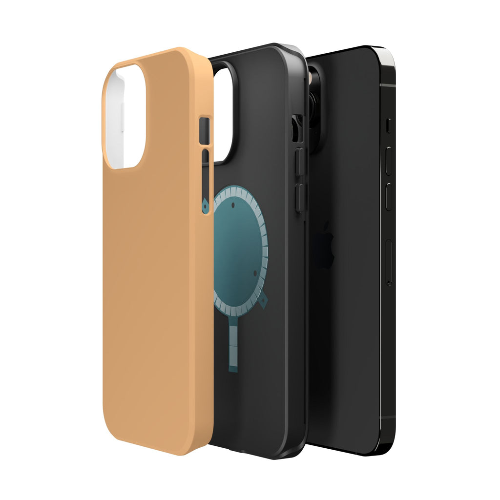 Orange Cream Magnetic Impact-Resistant Phone Case