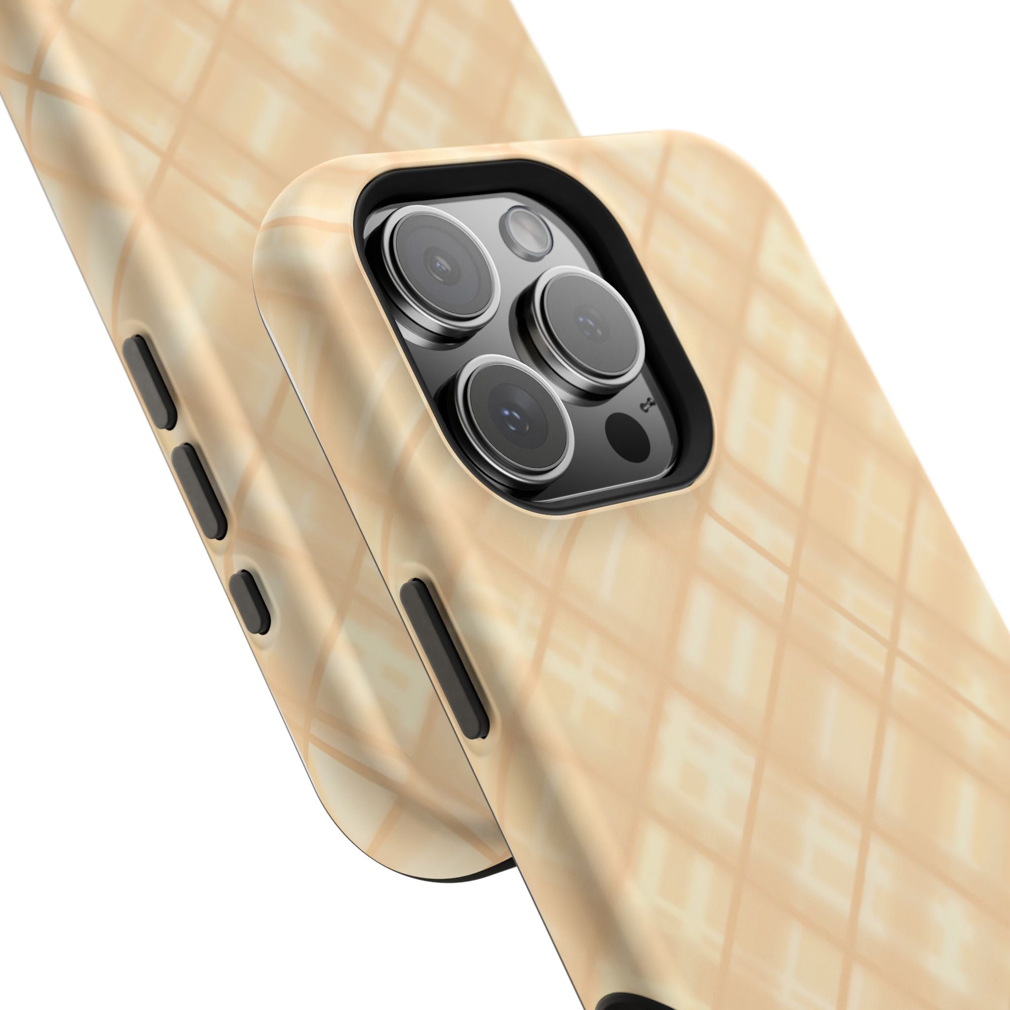Checkered Butter Magnetic Impact-Resistant Case