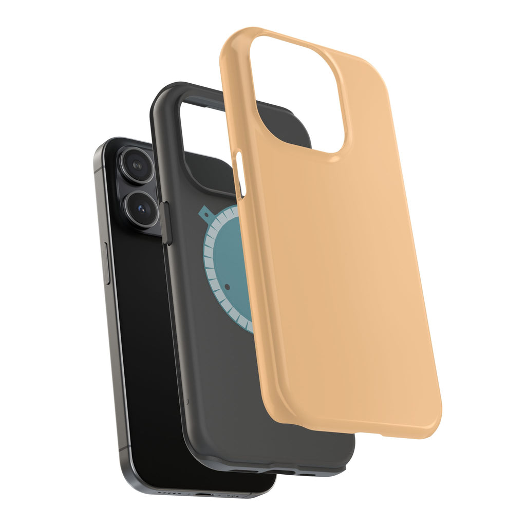 Orange Cream Magnetic Impact-Resistant Phone Case