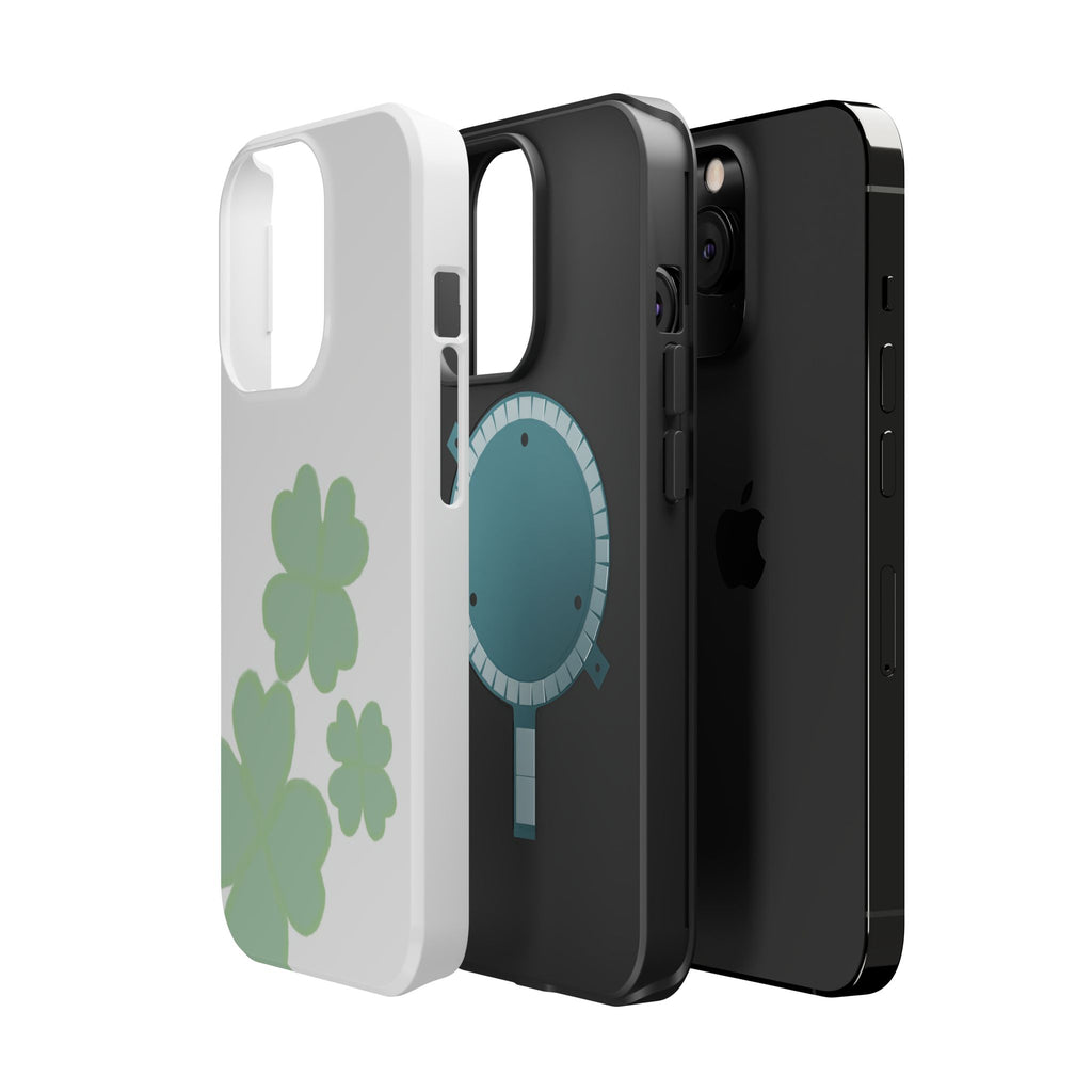 Green Clover Magnetic Impact-Resistant Case