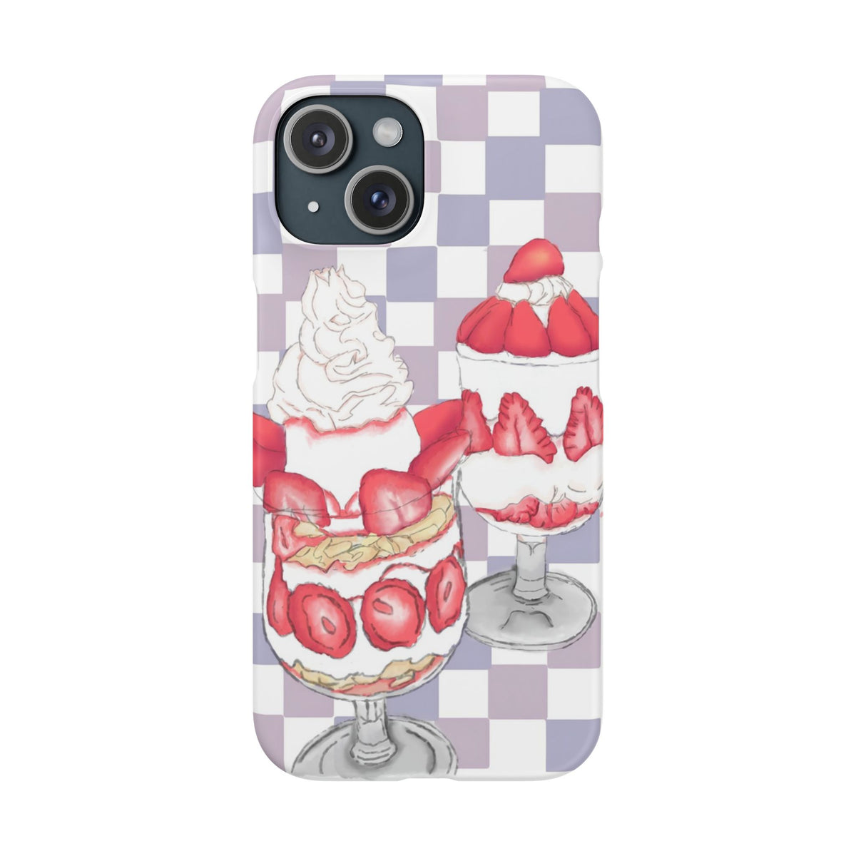 Strawberry Parfait Phone Case