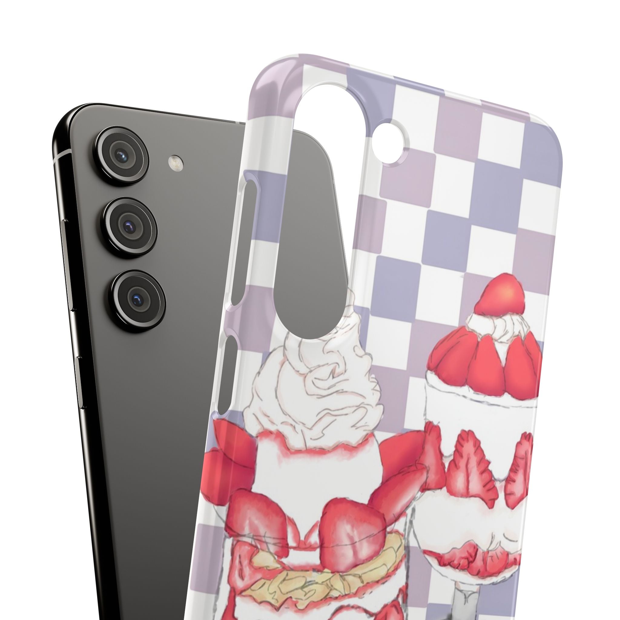 Strawberry Parfait Phone Case