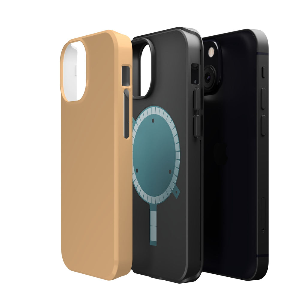 Orange Cream Magnetic Impact-Resistant Phone Case