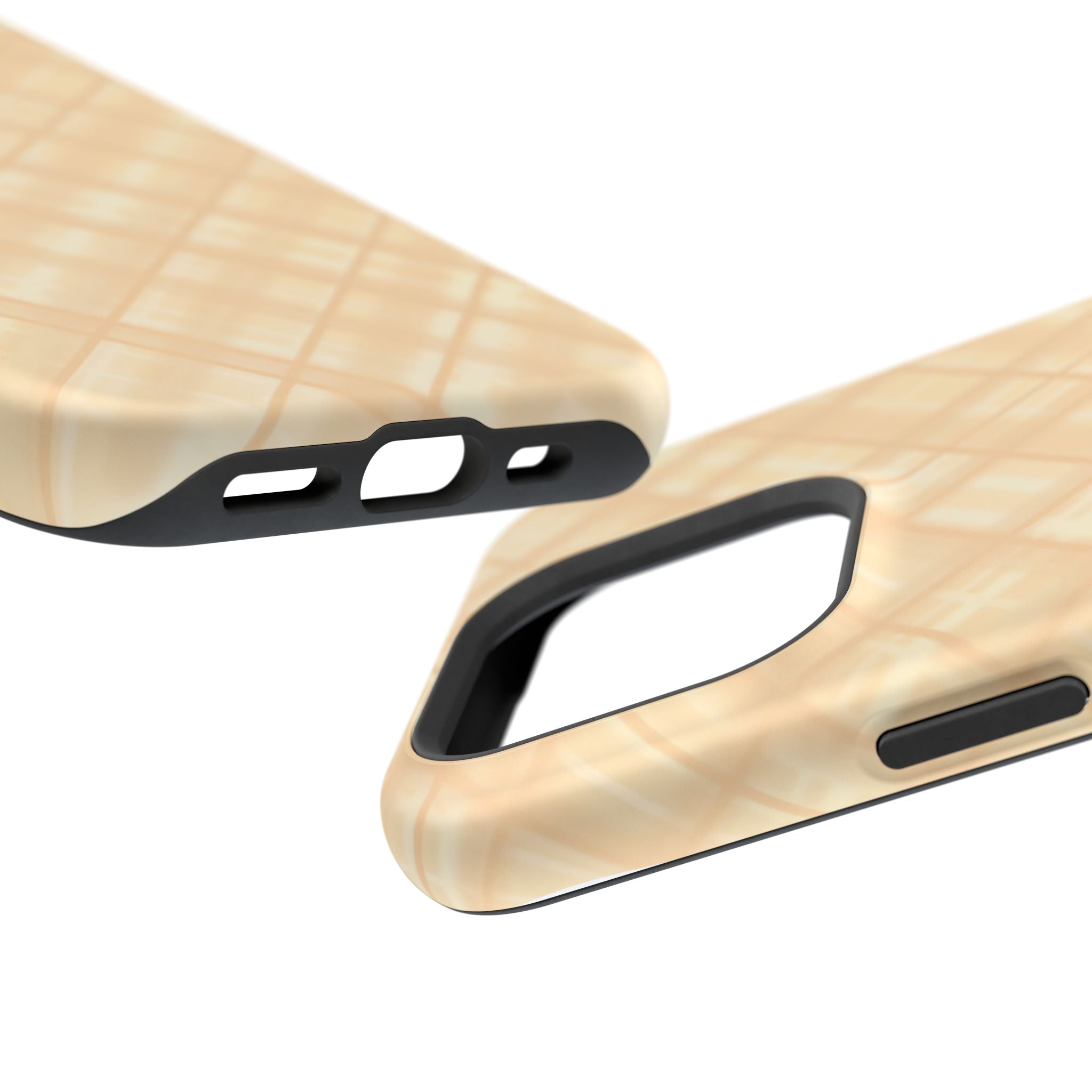 Checkered Butter Magnetic Impact-Resistant Case