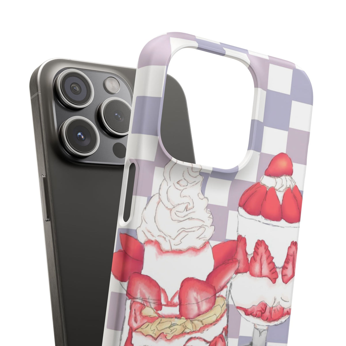 Strawberry Parfait Phone Case