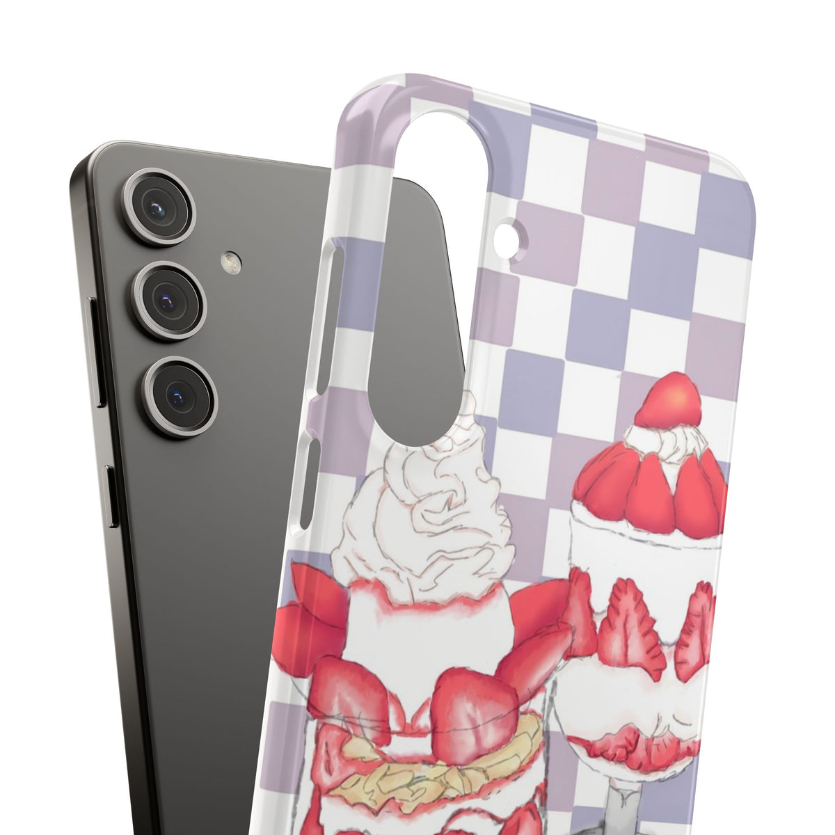 Strawberry Parfait Phone Case