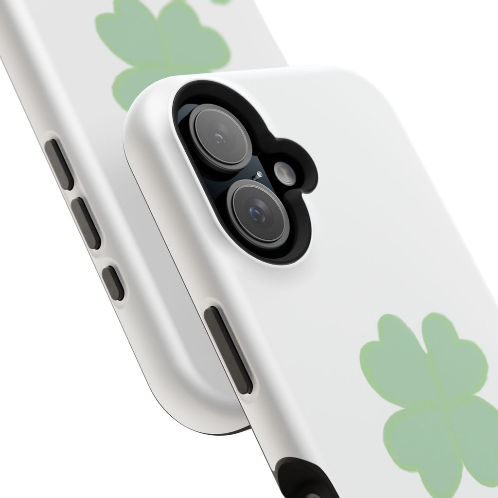Green Clover Magnetic Impact-Resistant Case
