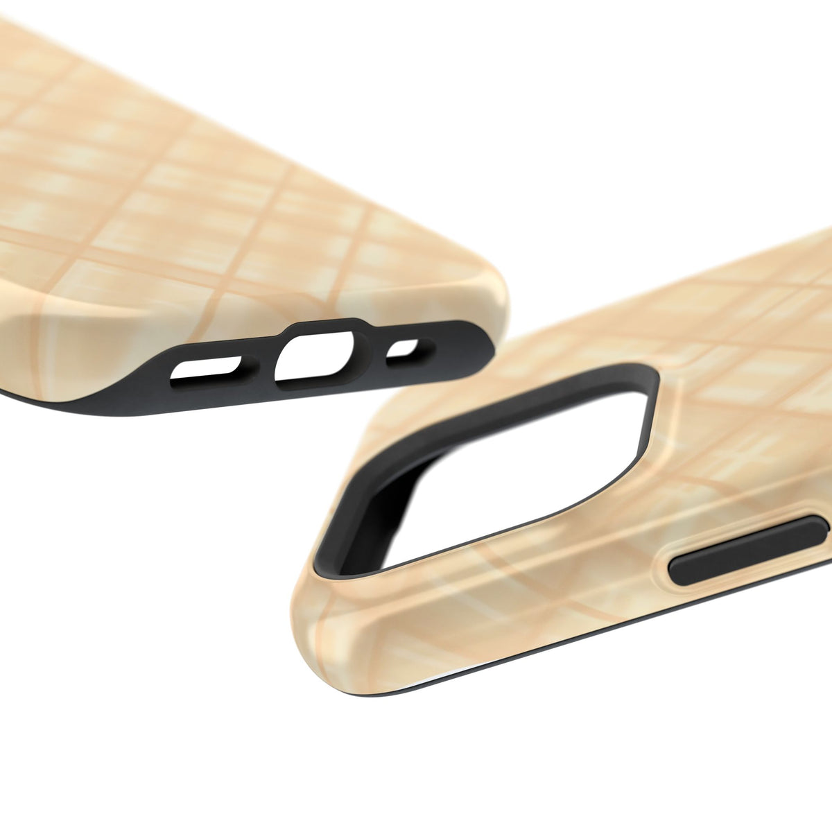 Checkered Butter Magnetic Impact-Resistant Case