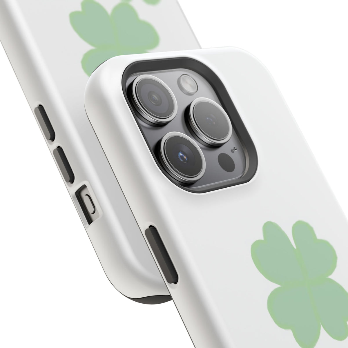 Green Clover Magnetic Impact-Resistant Case