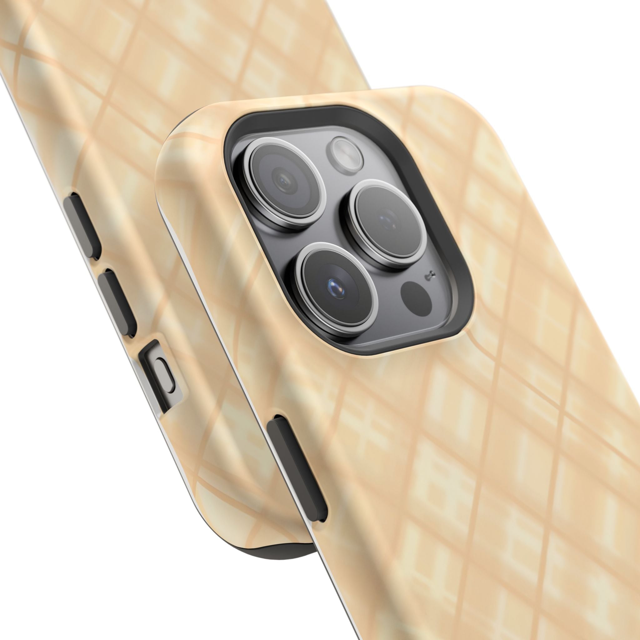 Checkered Butter Magnetic Impact-Resistant Case