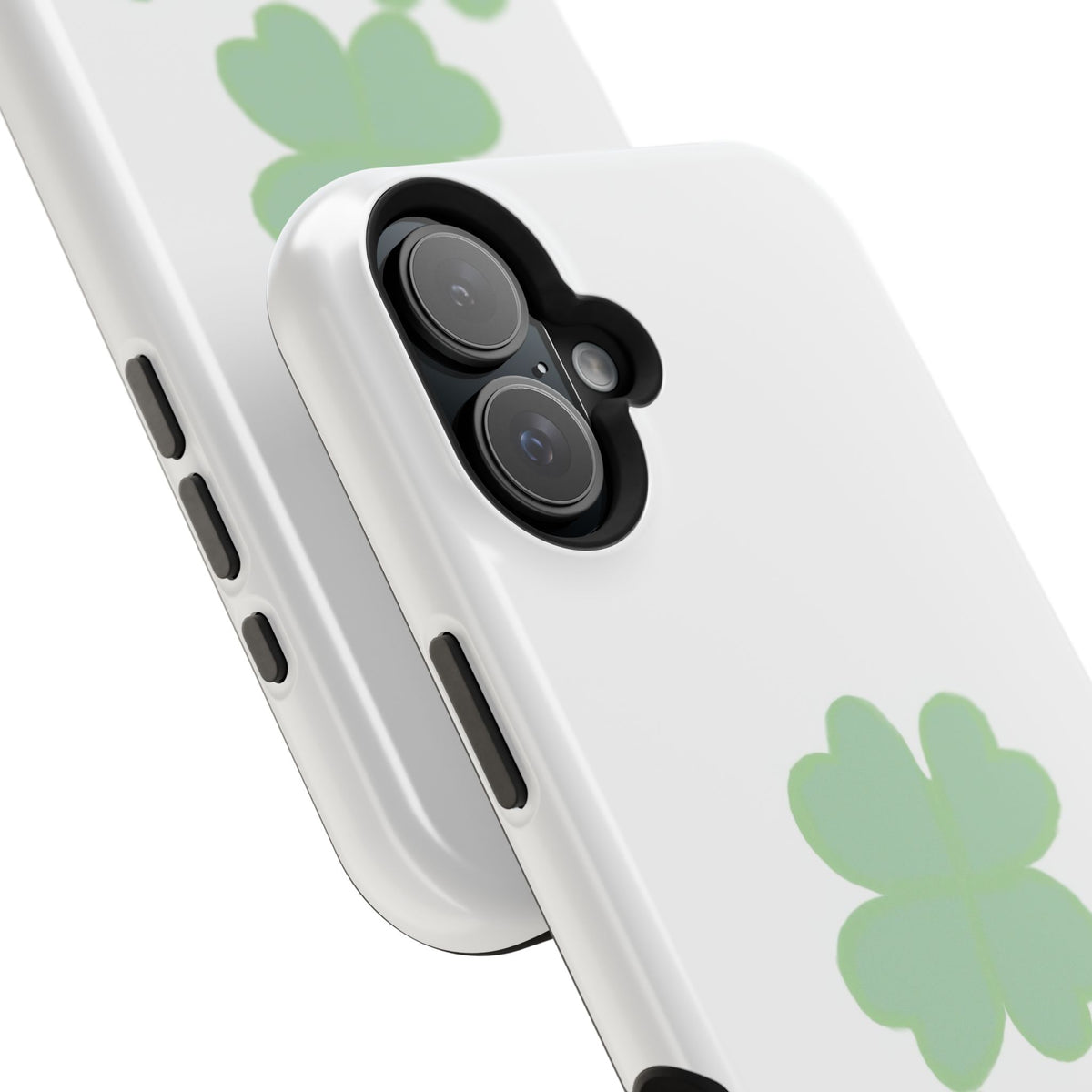 Green Clover Magnetic Impact-Resistant Case