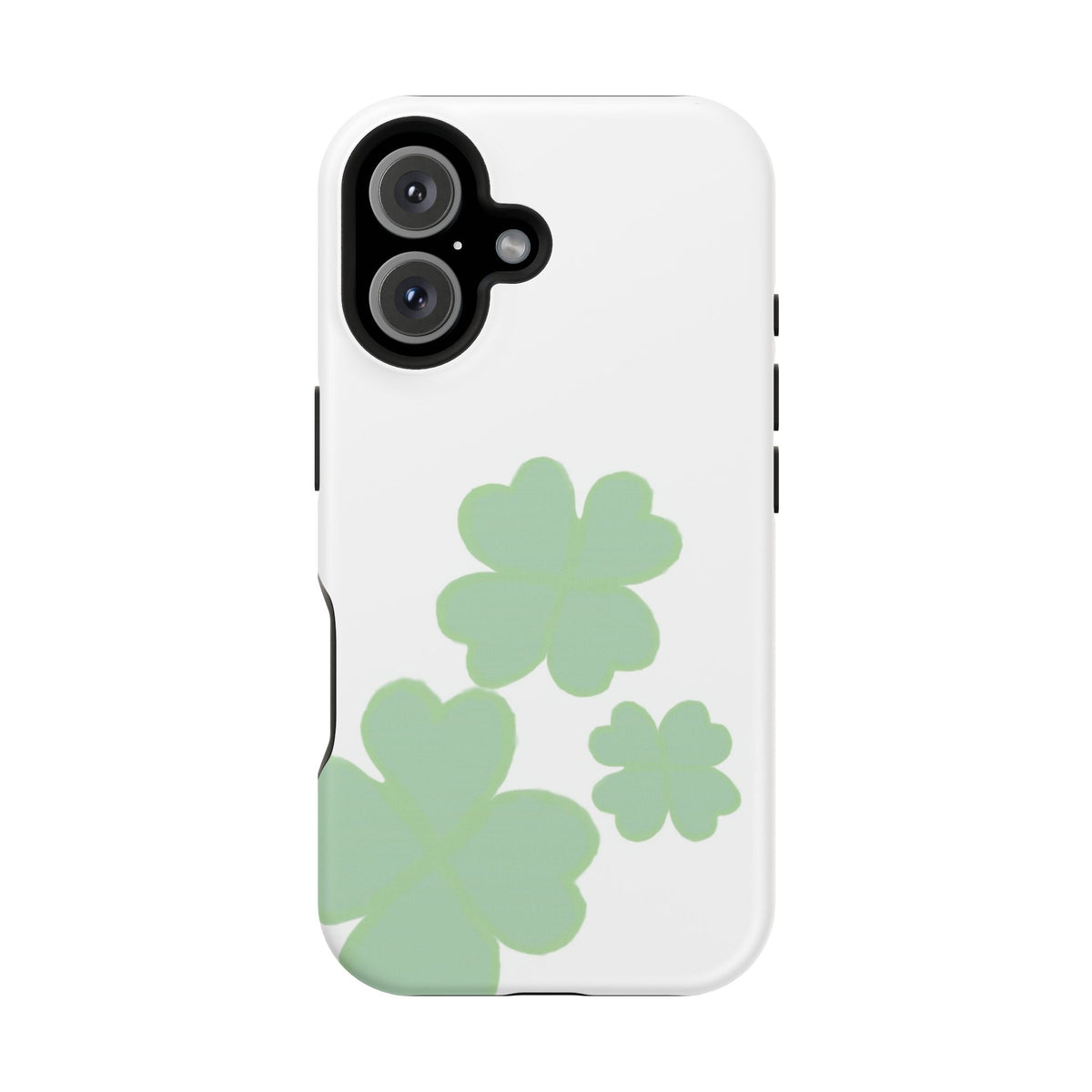Green Clover Magnetic Impact-Resistant Case