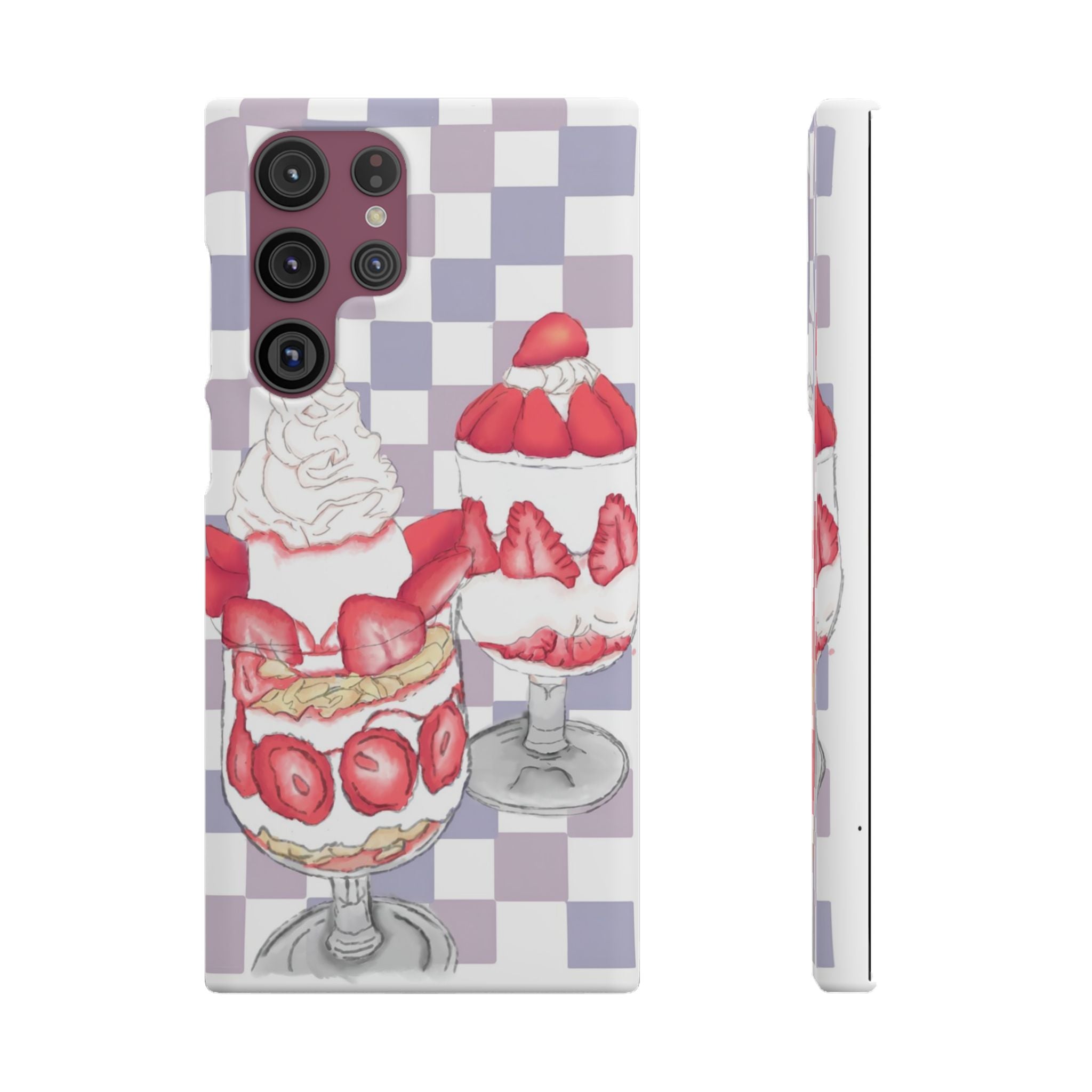 Strawberry Parfait Phone Case