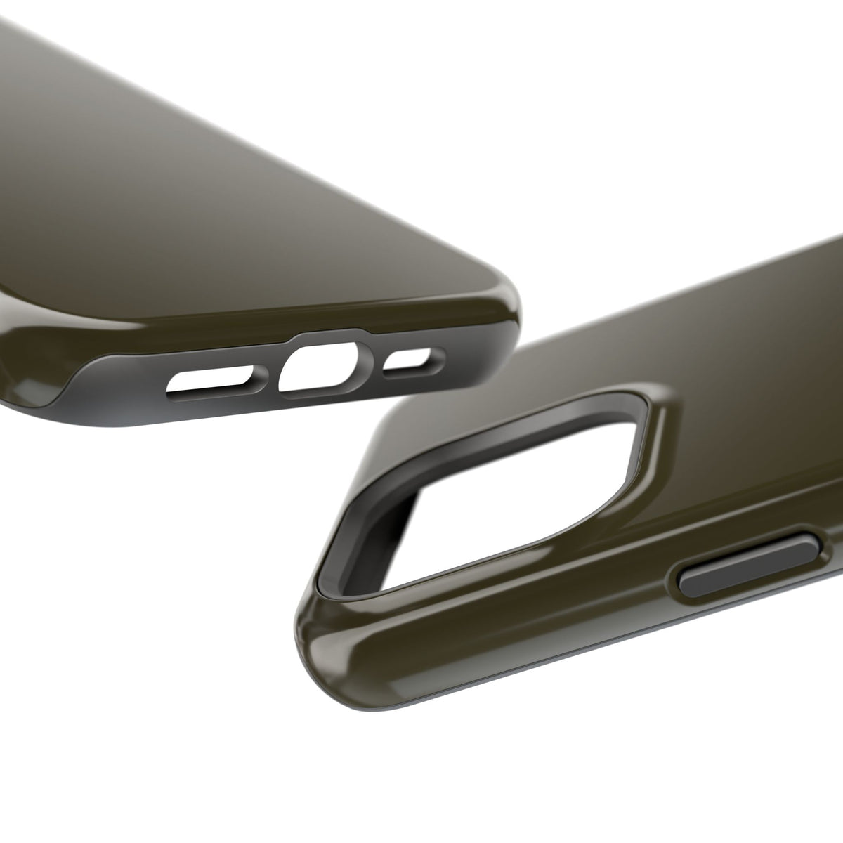 Dark Hennessey Brown Magnetic Impact-Resistant Phone Case