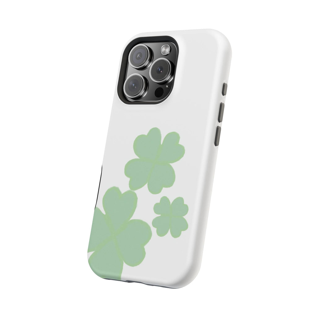 Green Clover Magnetic Impact-Resistant Case