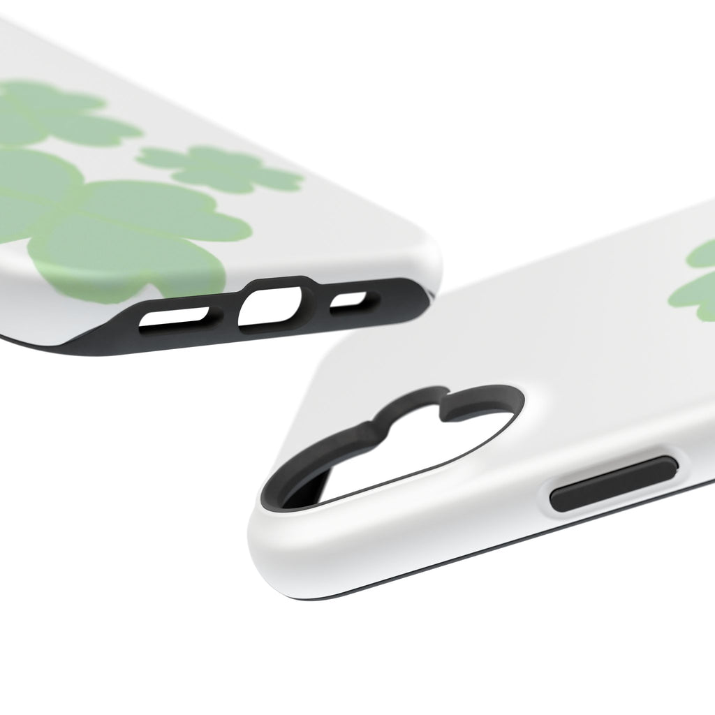 Green Clover Magnetic Impact-Resistant Case