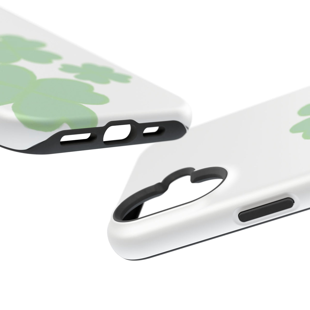 Green Clover Magnetic Impact-Resistant Case