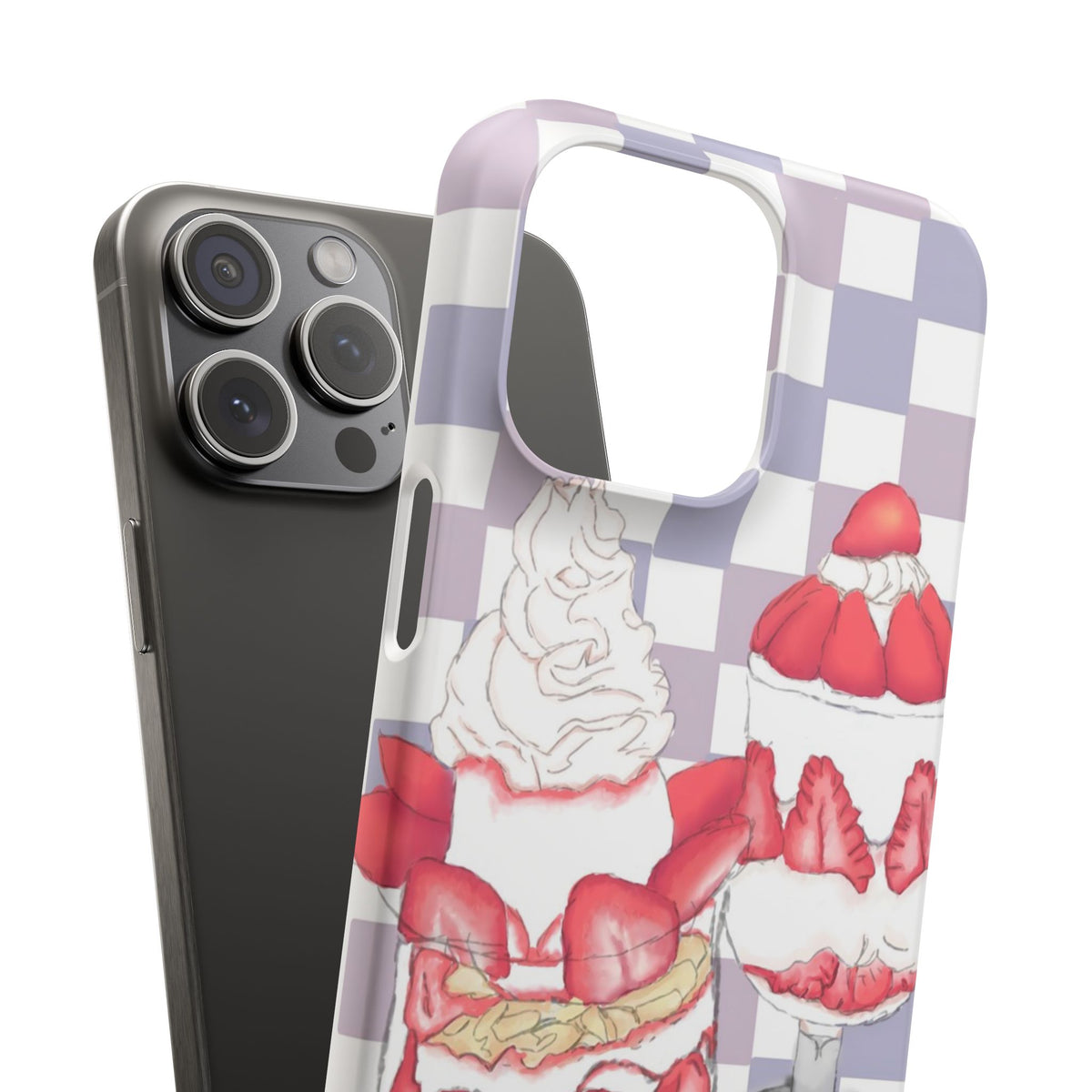 Strawberry Parfait Phone Case
