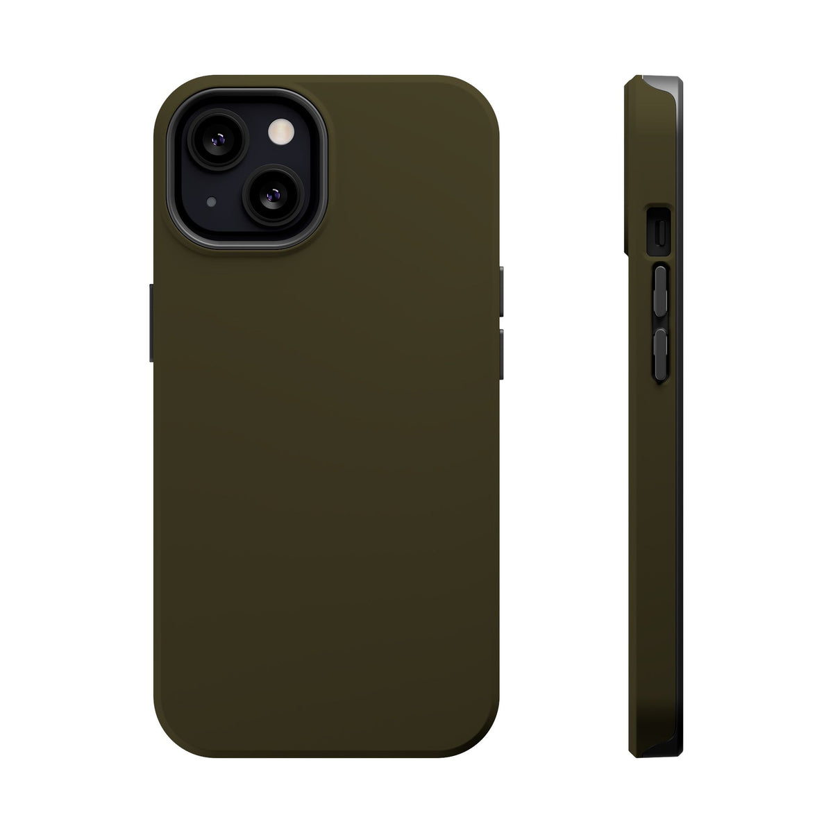 Dark Hennessey Brown Magnetic Impact-Resistant Phone Case