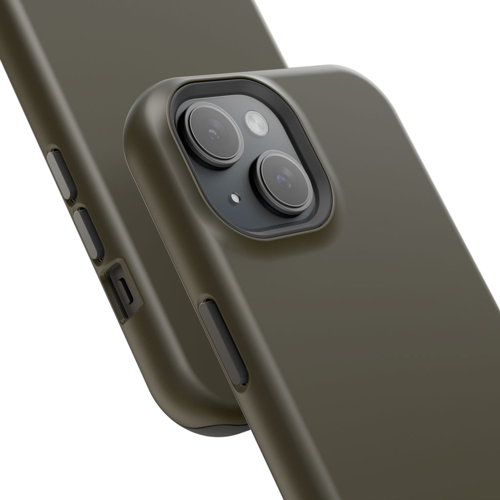 Dark Hennessey Brown Magnetic Impact-Resistant Phone Case