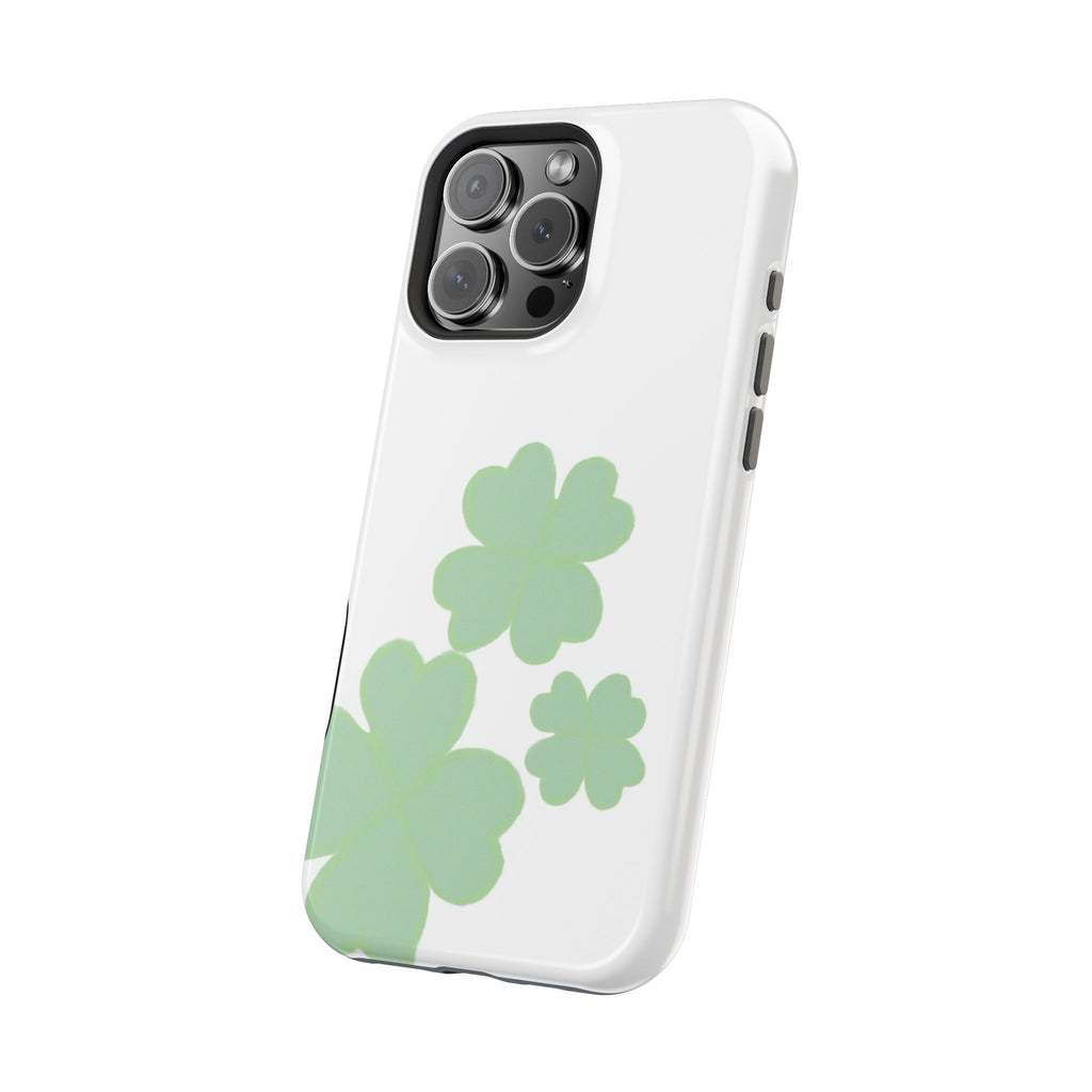 Green Clover Magnetic Impact-Resistant Case
