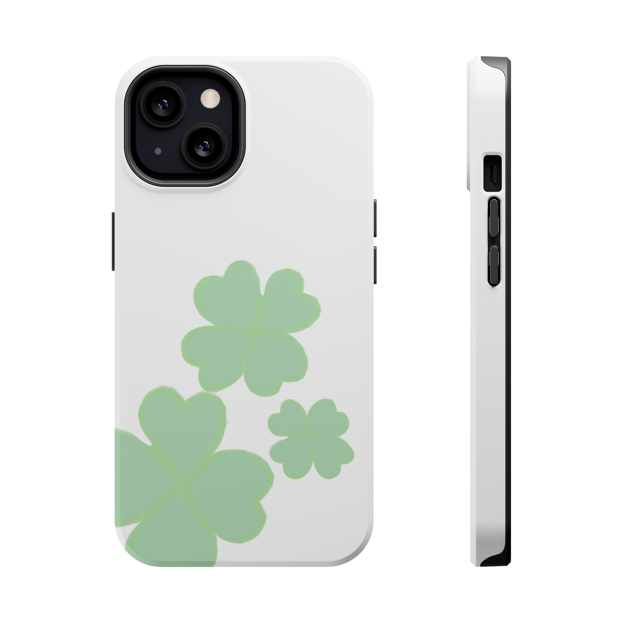 Green Clover Magnetic Impact-Resistant Case