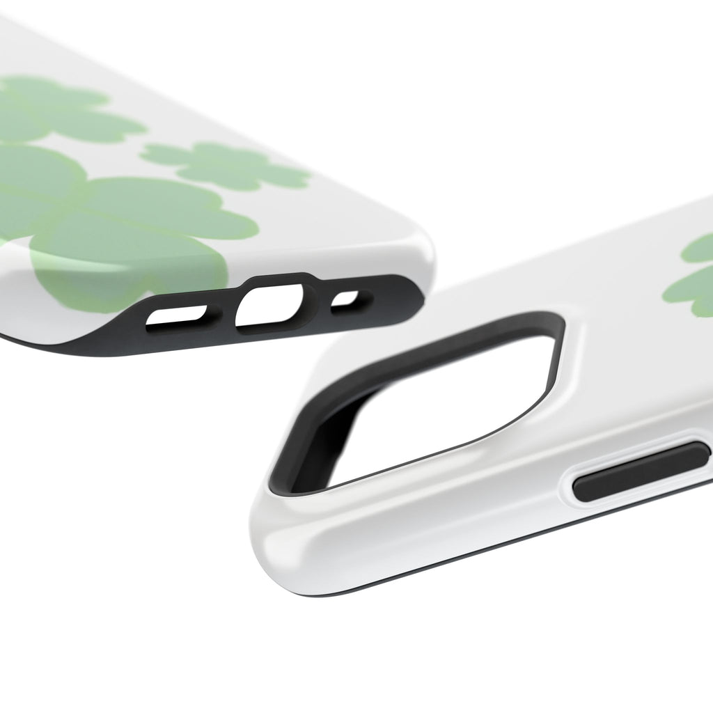 Green Clover Magnetic Impact-Resistant Case