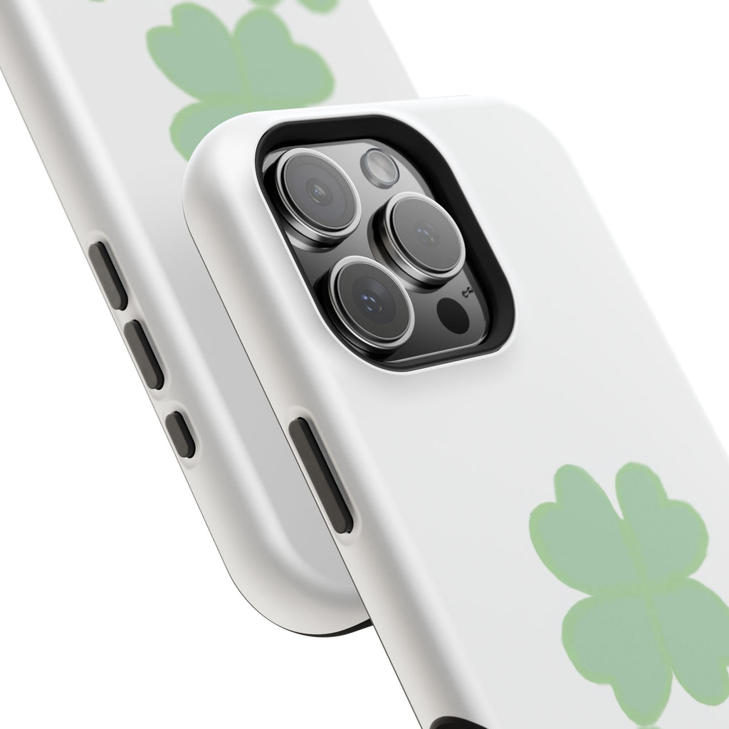 Green Clover Magnetic Impact-Resistant Case