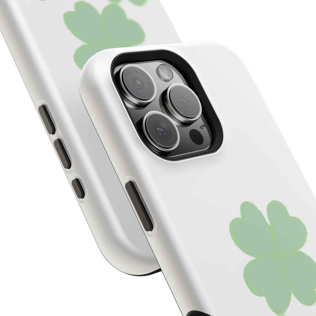 Green Clover Magnetic Impact-Resistant Case
