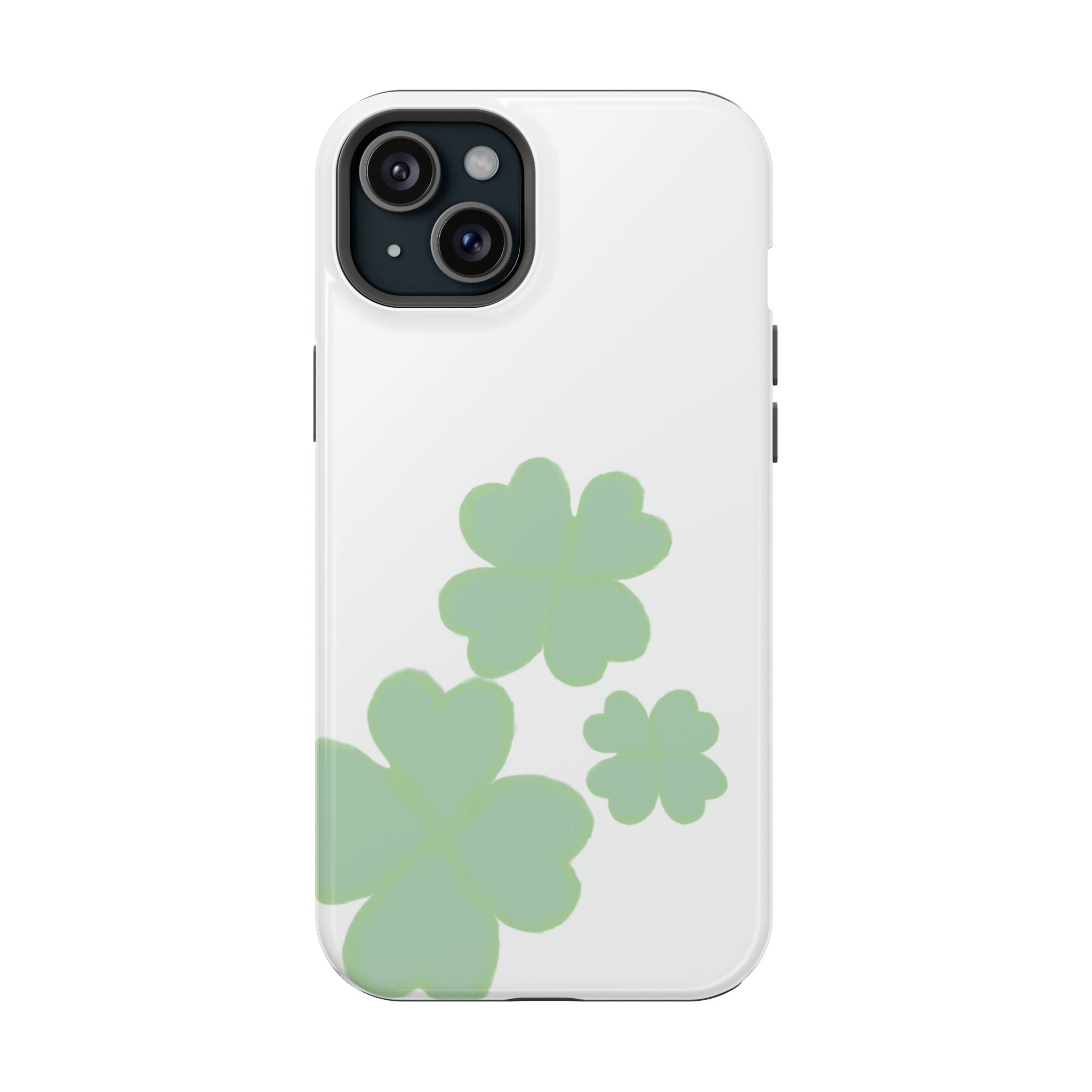 Green Clover Magnetic Impact-Resistant Case