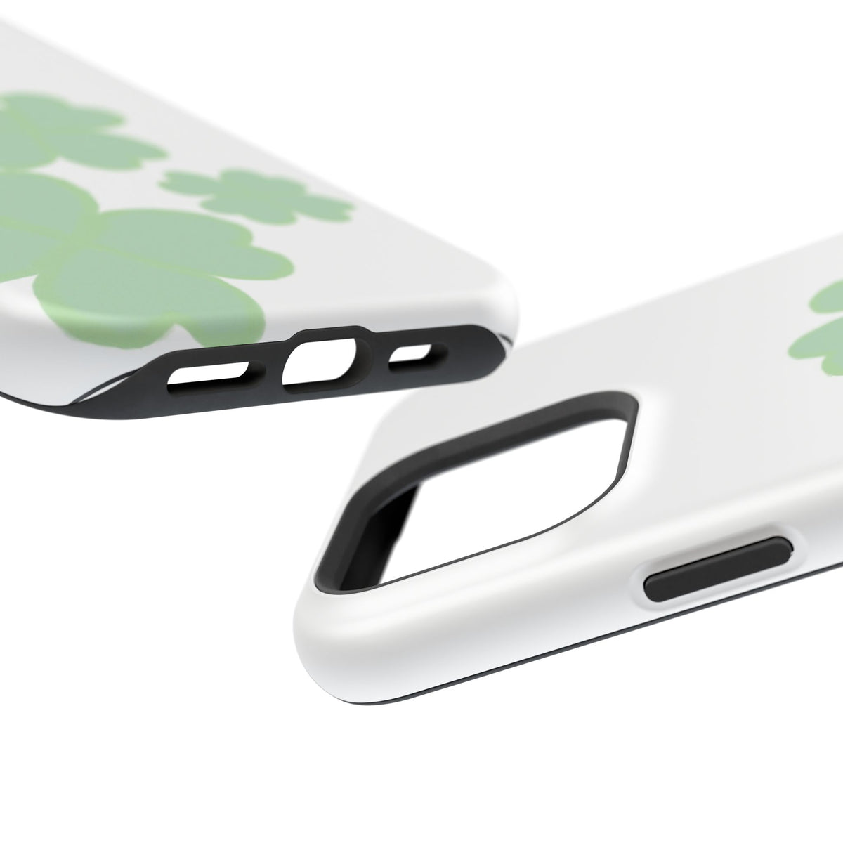 Green Clover Magnetic Impact-Resistant Case