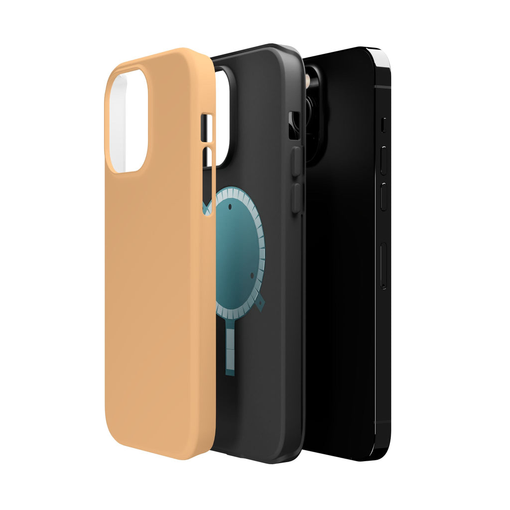 Orange Cream Magnetic Impact-Resistant Phone Case