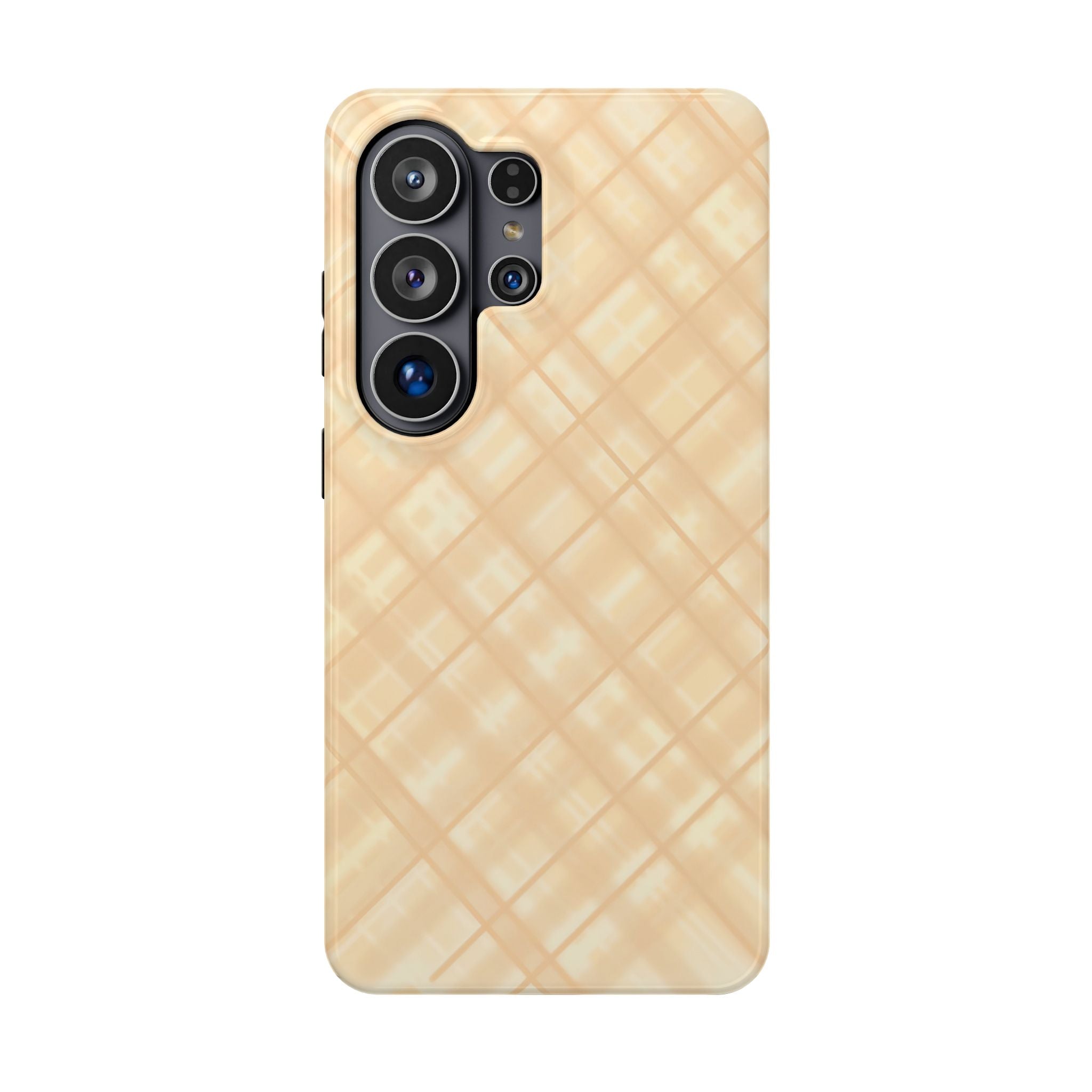 Checkered Butter Magnetic Impact-Resistant Case
